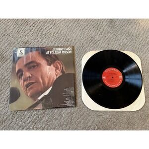 Johnny Cash At Folsom Prison 1968 LP Columbia Records CS9639